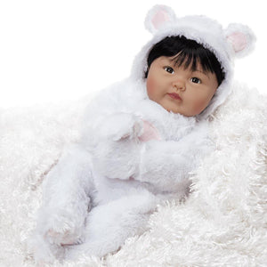 Real Looking Asian Baby Doll, Chilly Lily Chinese Baby, 19 inch Paradise Galleries Reborn