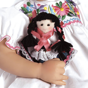 Mexican Doll, Cosita Maria in Silicone-like Flex-Touch Vinyl with Weighted Body