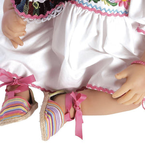 Mexican Doll, Cosita Maria in Silicone-like Flex-Touch Vinyl with Weighted Body