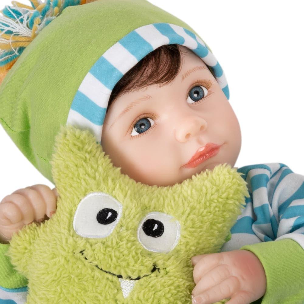 Paradise Galleries Reborn Toddler Boy Doll, 21" Cuddle Monster