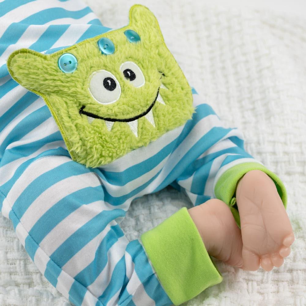 Paradise Galleries Reborn Toddler Boy Doll, 21" Cuddle Monster