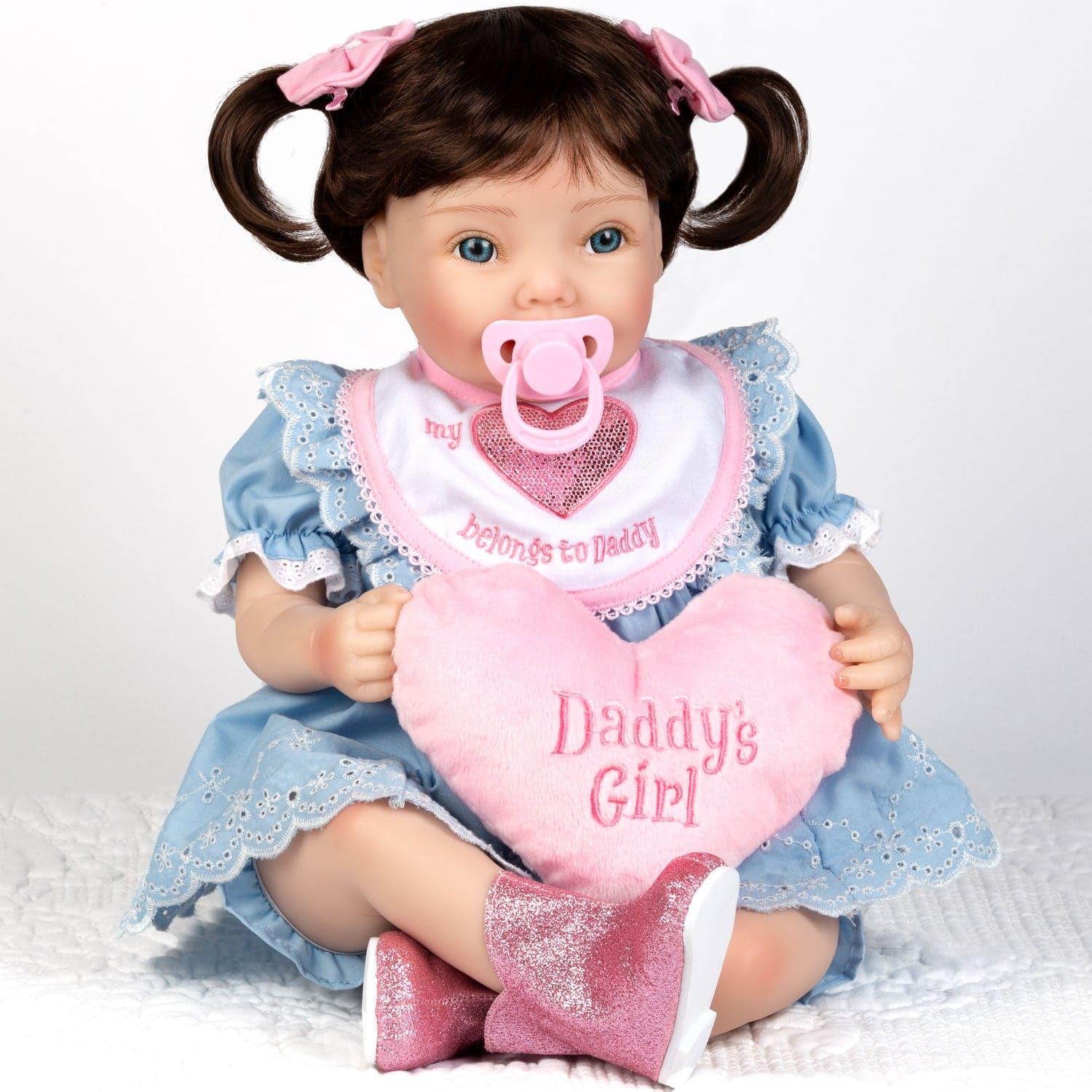 Daddy's Girl-Reborn Toddler Gift for Father's Day - Paradise Galleries