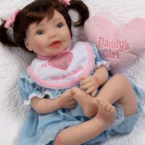 Daddy's Girl-Reborn Toddler Gift for Father's Day - Paradise Galleries