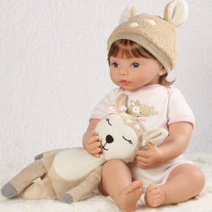 Reborn Toddler Girl - Dearly Loved, 19 inch Realistic Doll - Paradise Galleries