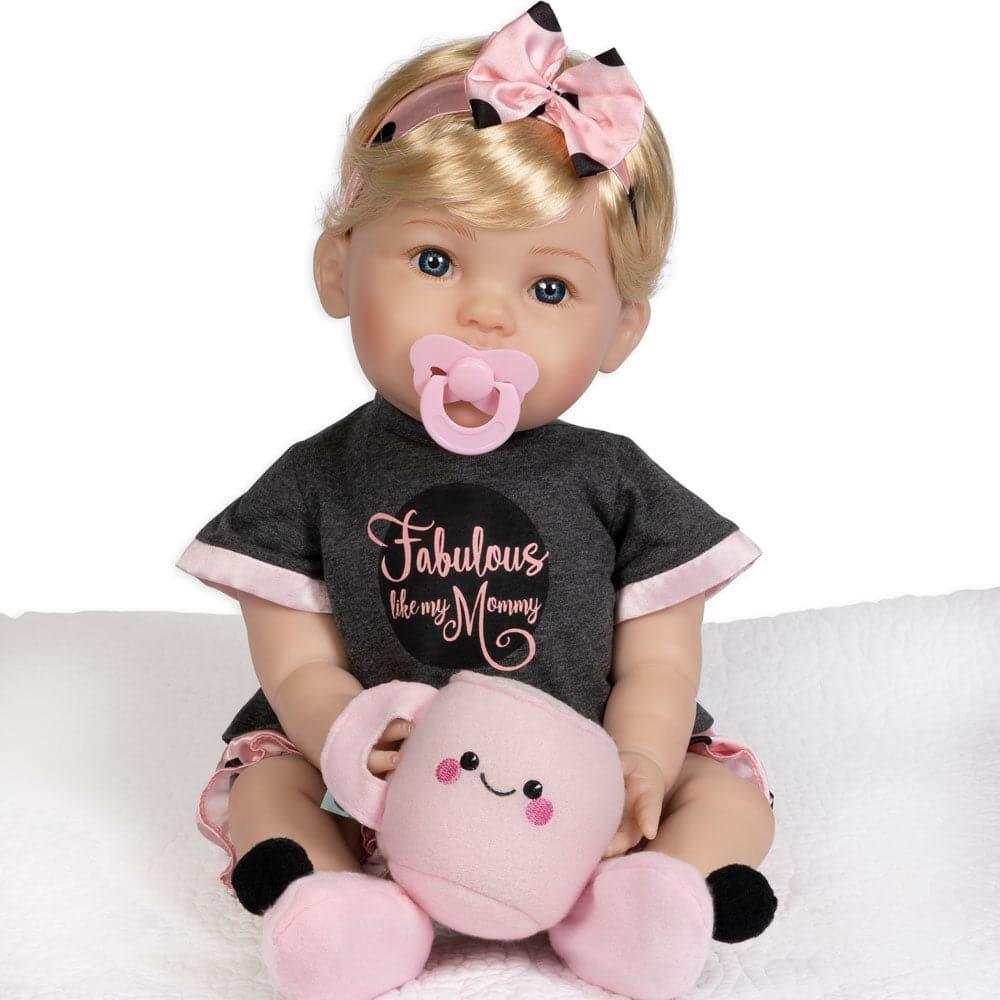 Paradise Galleries Reborn Toddler Girl-Fabulous Like Mommy, 20"