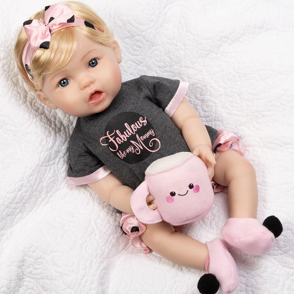 Paradise Galleries Reborn Toddler Girl-Fabulous Like Mommy, 20"