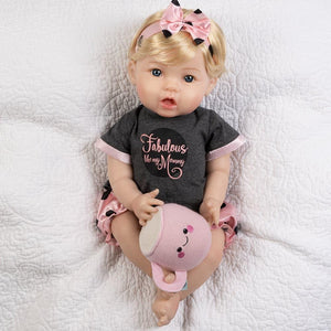 Paradise Galleries Reborn Toddler Girl-Fabulous Like Mommy, 20"