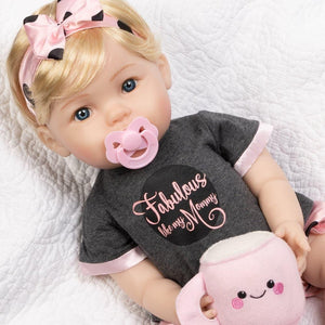 Paradise Galleries Reborn Toddler Girl-Fabulous Like Mommy, 20"