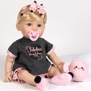 Paradise Galleries Reborn Toddler Girl-Fabulous Like Mommy, 20"