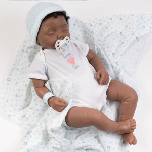 Paradise Galleries Newborn Black Doll - Forever Yours Angel, Age 3+