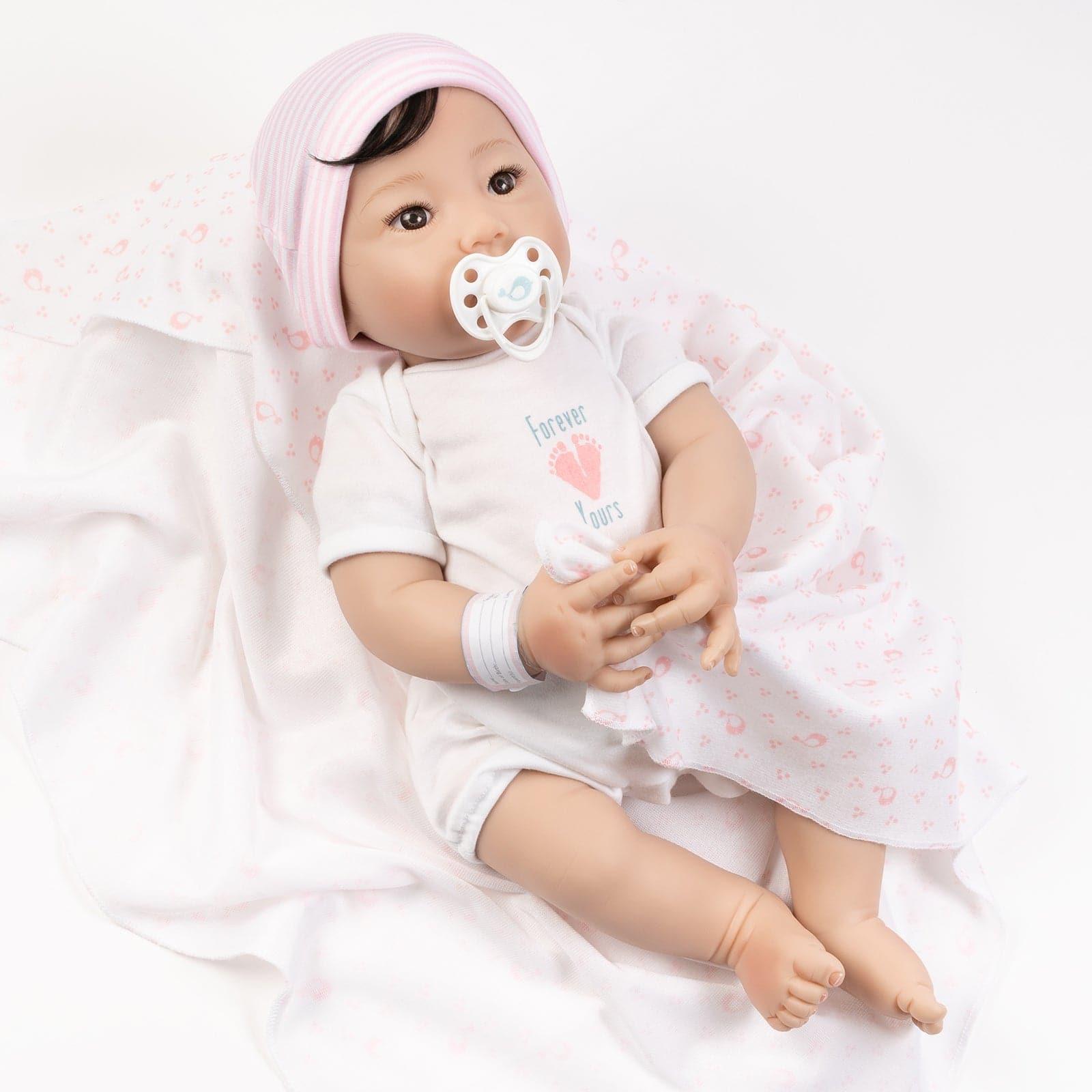 Paradise Galleries Newborn Baby Girl Doll - Forever Yours Blessing, 3+