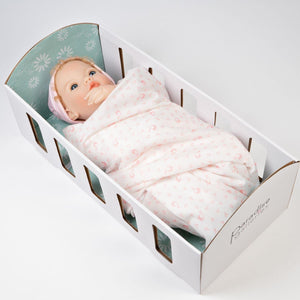 Paradise Galleries Newborn Girl Doll-18" Forever Yours Golden, Age 3+