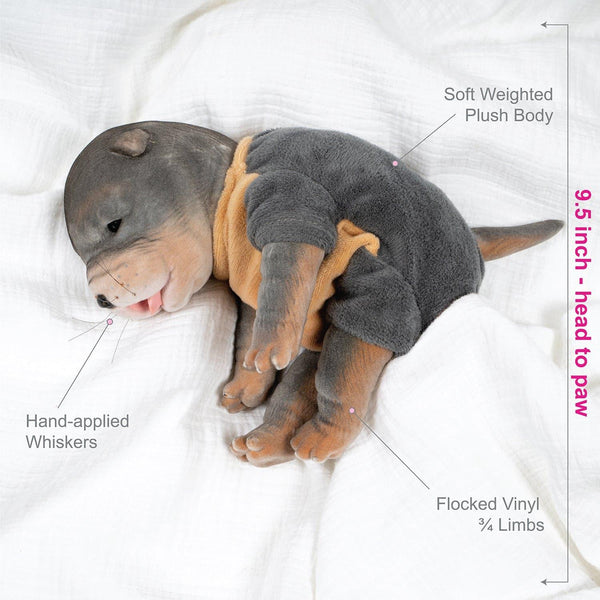 Weighted Plush Dog