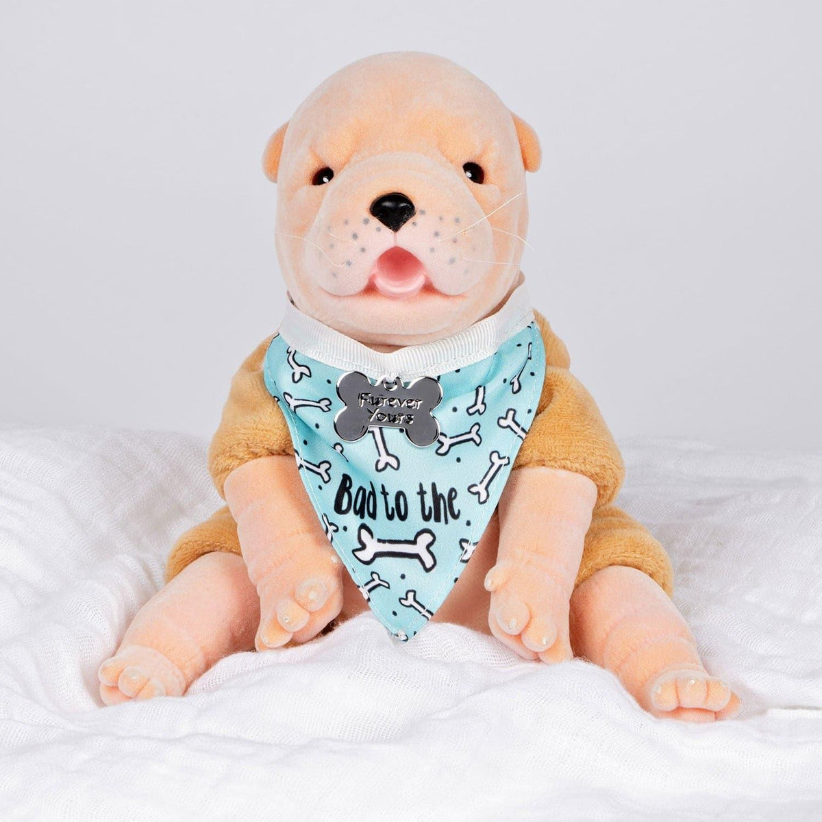 Paradise Galleries Reborn Puppy - Furever Babies - Golden Retriever Stuffed Animal