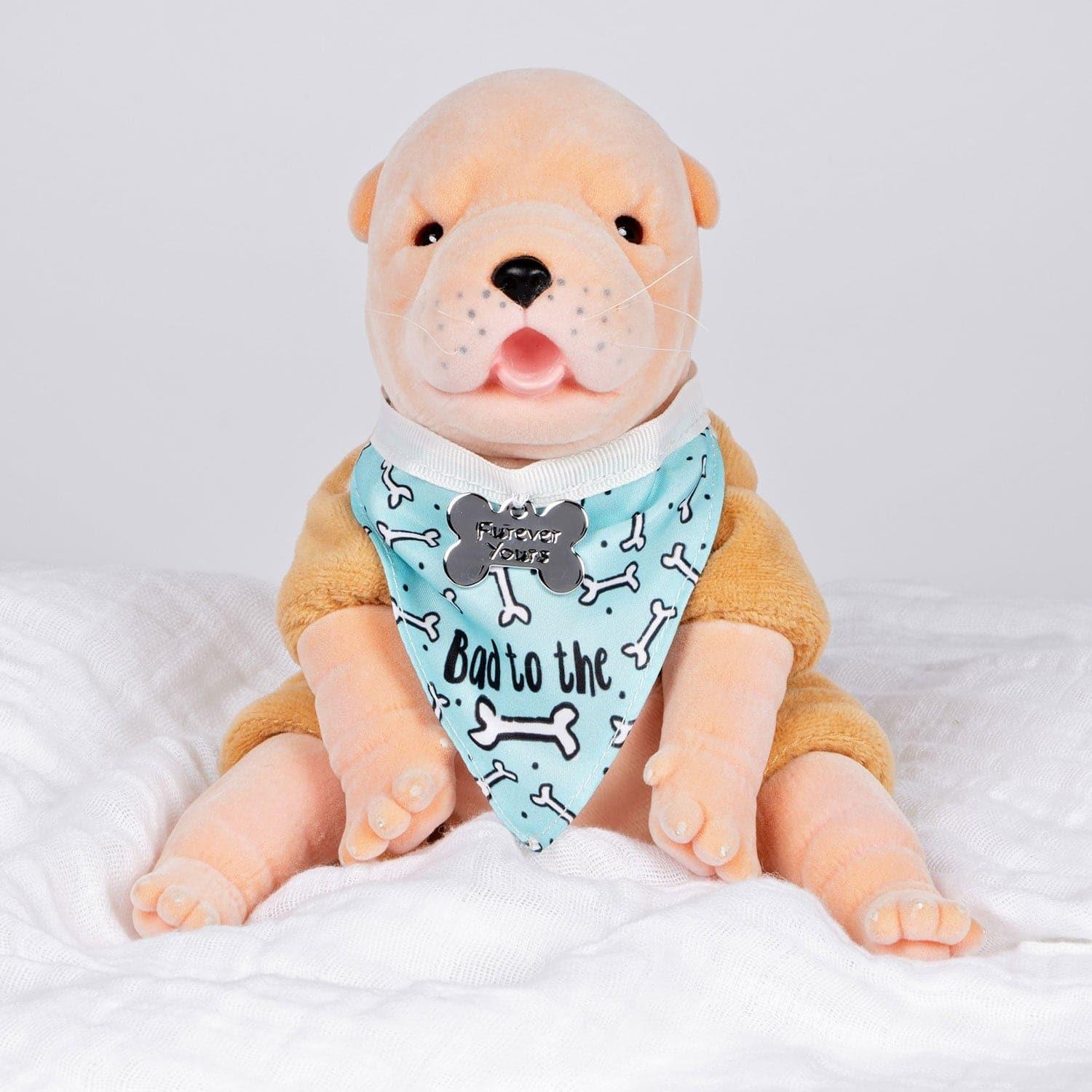 Paradise Galleries Reborn Puppy Furever Babies Golden Retriever Stuffed Animal