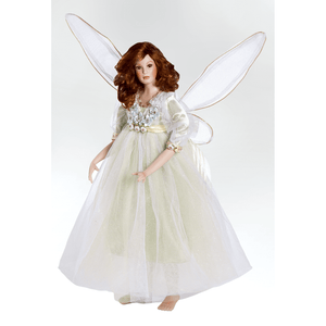 Collectible Porcelain Doll, Gaia, 19-inch Fairy Doll in High Quality Porcelain