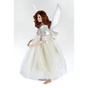 Collectible Porcelain Doll, Gaia, 19-inch Fairy Doll in High Quality Porcelain