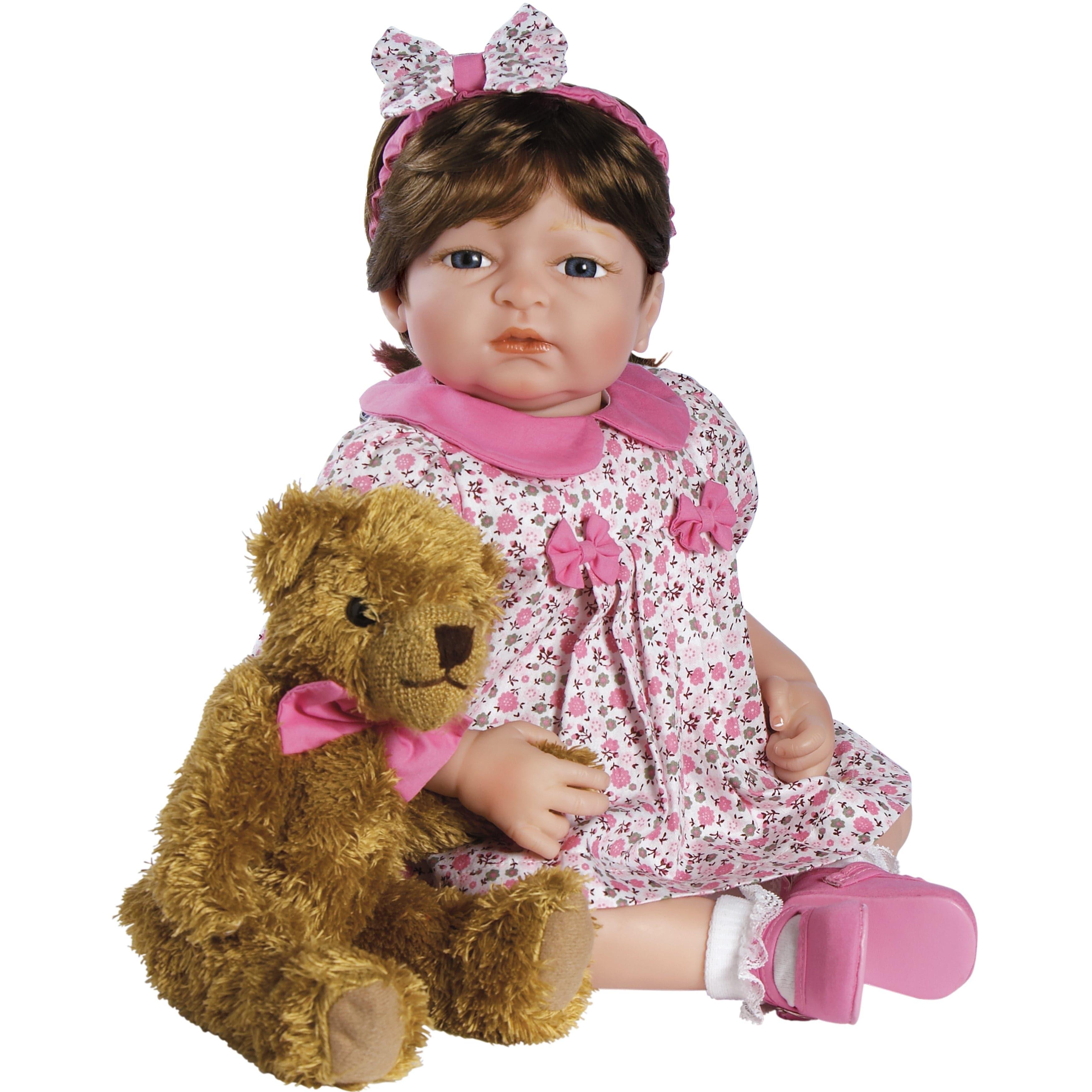 Realistic Toddler Baby Doll, Ginger, 21 inch GentleTouch Vinyl, Paradise Galleries Reborn