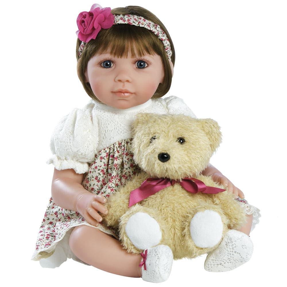 Realistic Toddler Baby Doll Holly, 20 inch GentleTouch Vinyl, Paradise Galleries Reborn