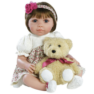 Realistic Toddler Baby Doll Holly, 20 inch GentleTouch Vinyl, Paradise Galleries Reborn