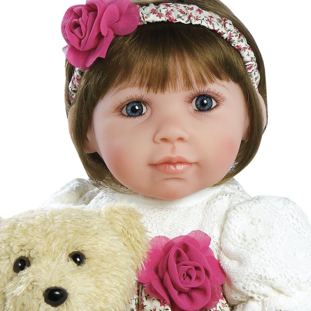 Realistic Toddler Baby Doll Holly, 20 inch GentleTouch Vinyl, Paradise Galleries Reborn