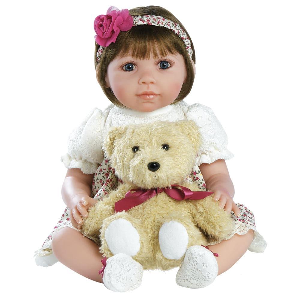 Realistic Toddler Baby Doll Holly, 20 inch GentleTouch Vinyl, Paradise Galleries Reborn