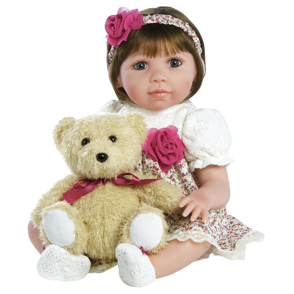 Realistic Toddler Baby Doll Holly, 20 inch GentleTouch Vinyl, Paradise Galleries Reborn