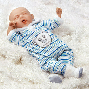 Realistic Baby Doll, If I Were A Polar Bear, 20 inch GentleTouch Vinyl