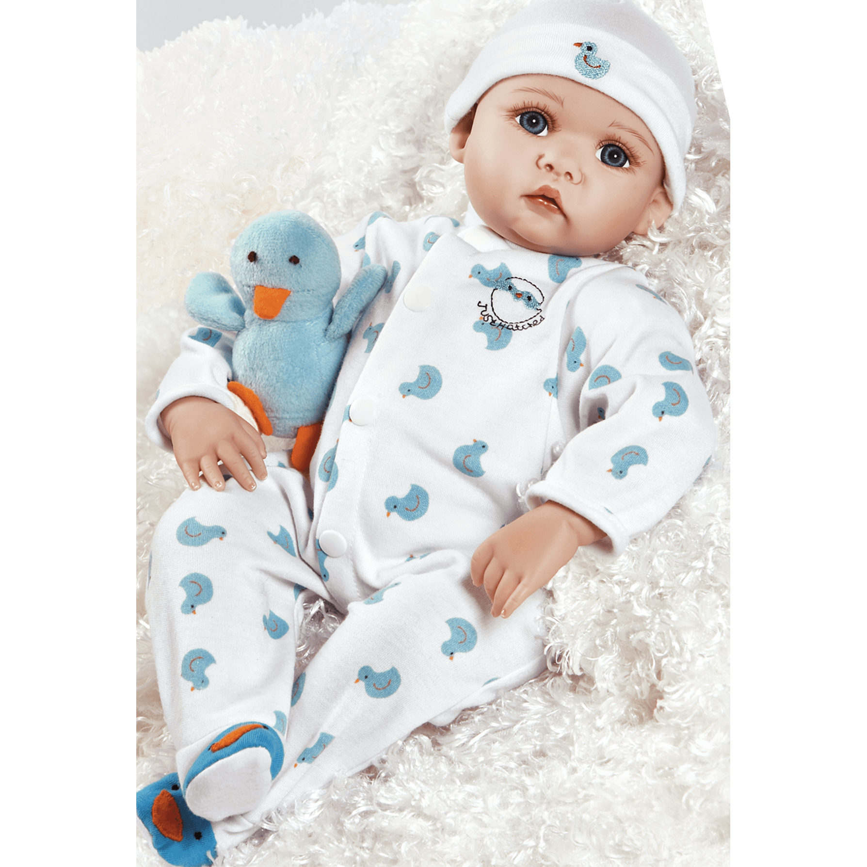 Newborn Baby Doll, Just Hatched, 18 inch Weighted Baby in Vinyl