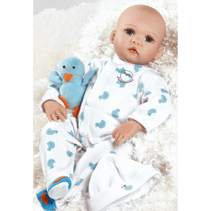 Newborn Baby Doll, Just Hatched, 18 inch Weighted Baby in Vinyl