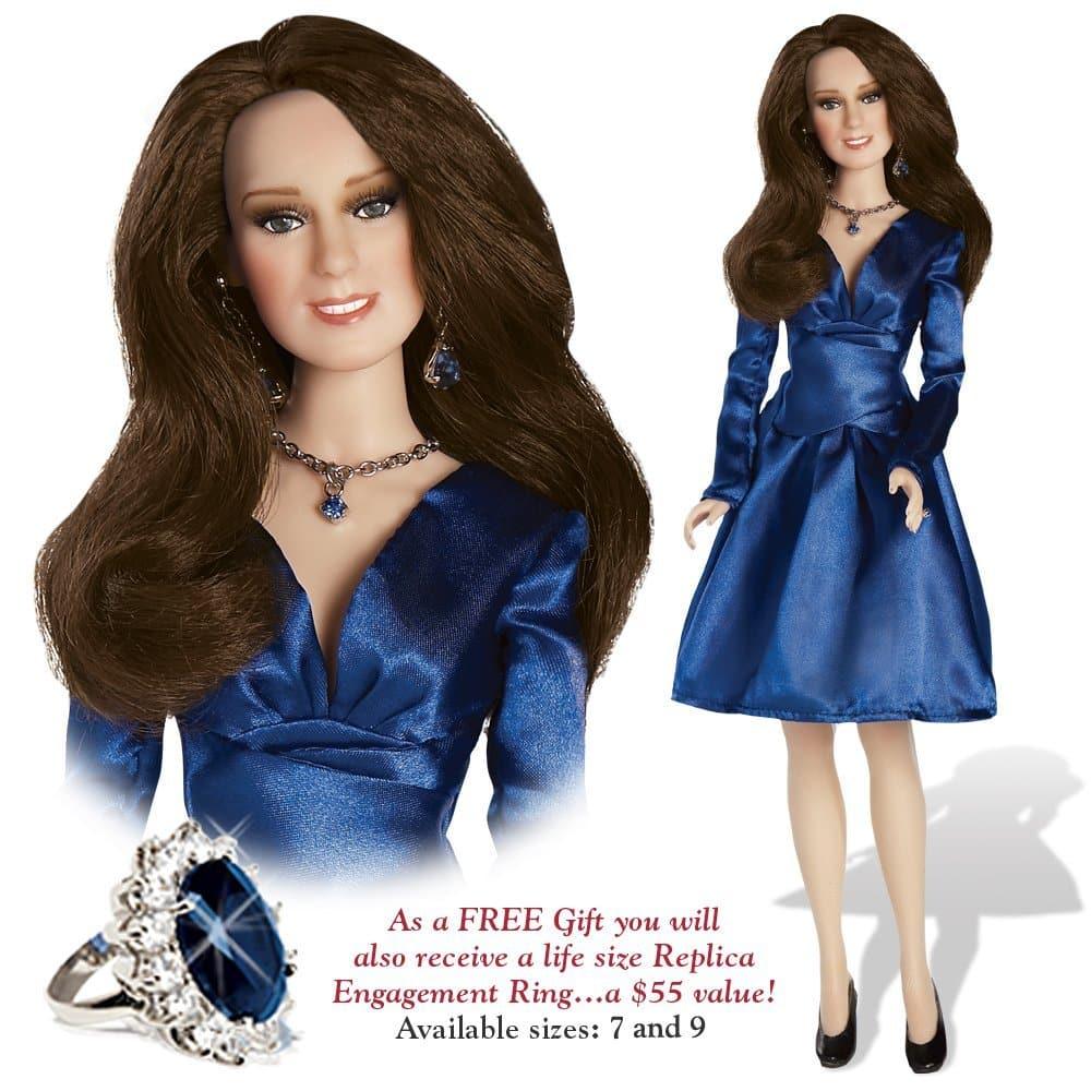 Kate middleton barbie doll on sale