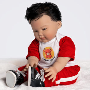 Paradise Galleries Asian Big Boy Reborn Toddler - 22 inch Kenzo 