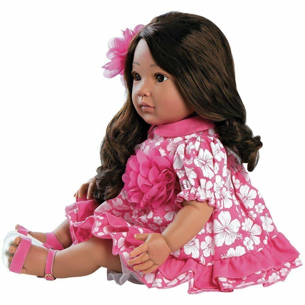 Paradise Galleries Lei Aloha Hawaiian Reborn Toddler, 20 inch