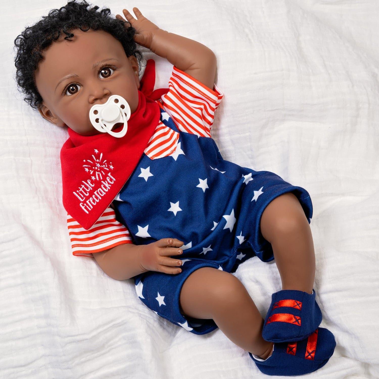 Reborn baby boy african american online