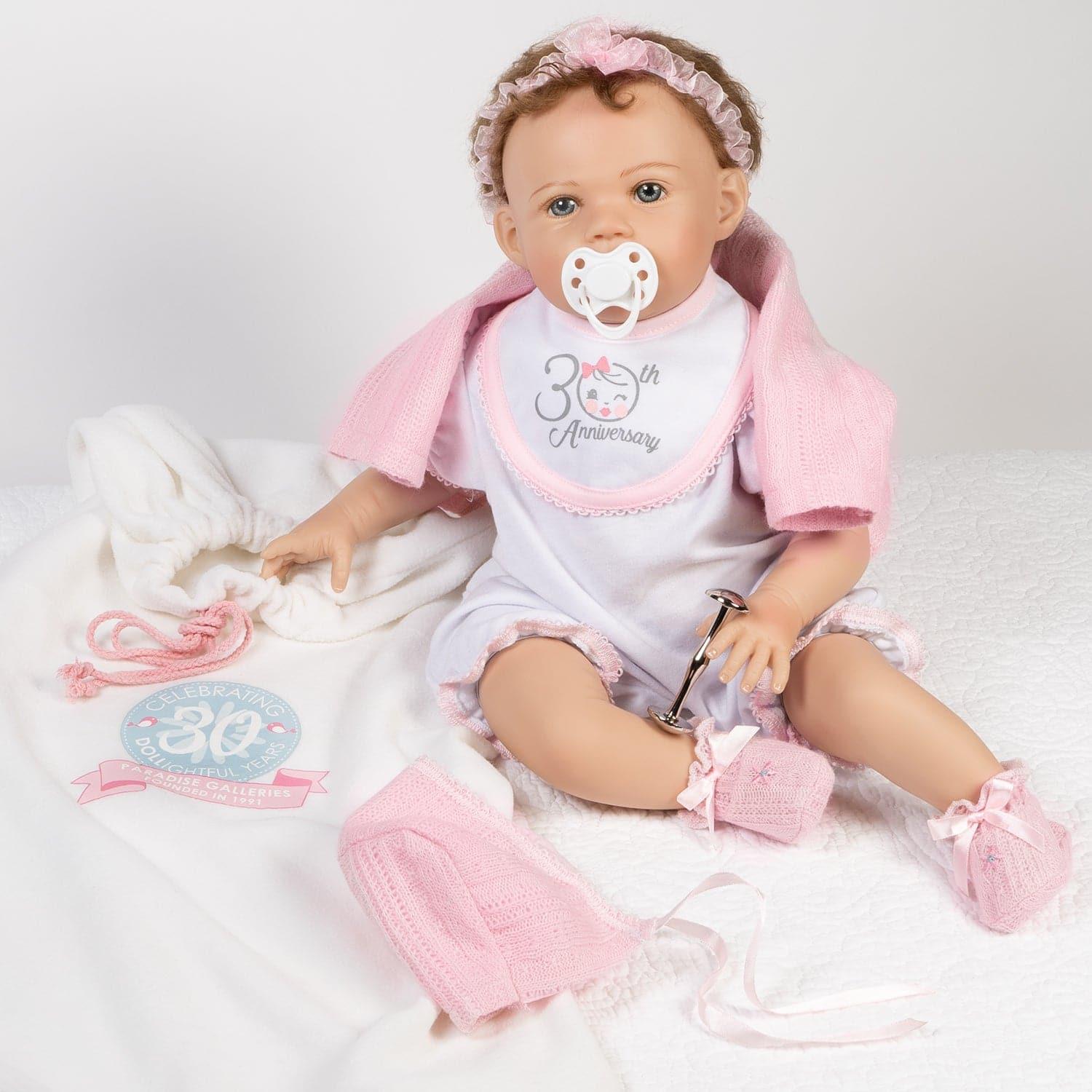 Paradise Galleries 30th Anniversary Toddler Doll, Little Love 21 inch 