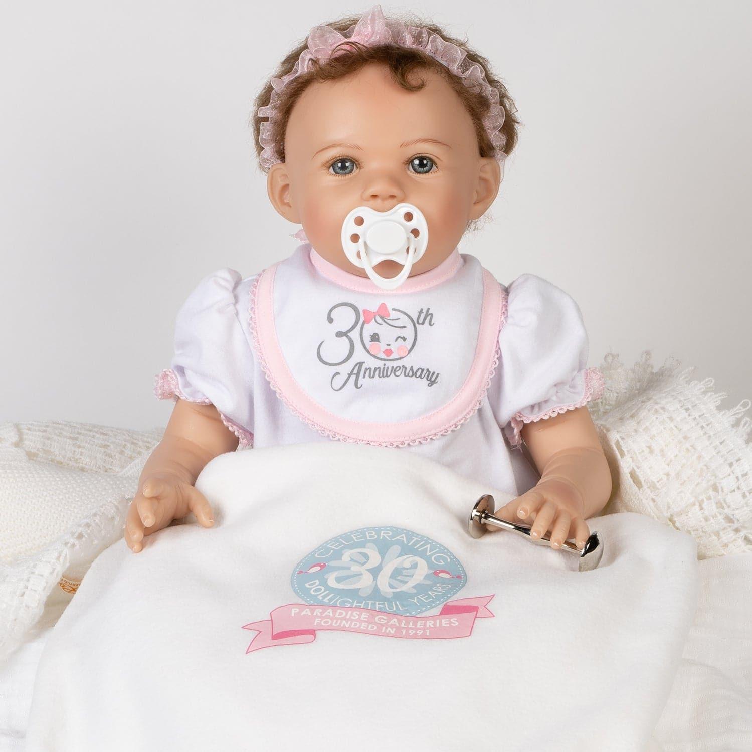 Paradise Galleries 30th Anniversary Toddler Doll, Little Love 21 inch 