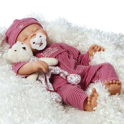 Lifelike Newborn Baby Doll, Little Princess, GentleTouch Vinyl, 17 inch Paradise Galleries Reborn