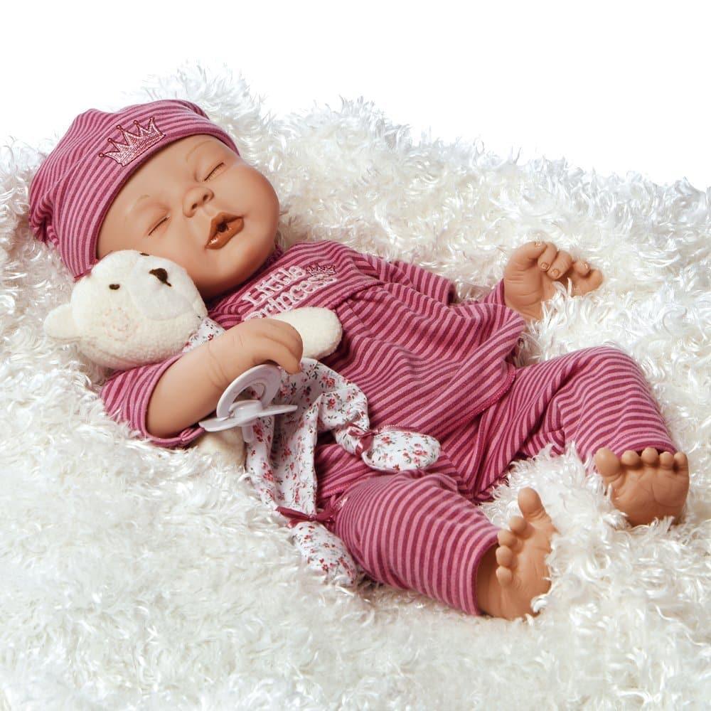 Lifelike Newborn Baby Doll, Little Princess, GentleTouch Vinyl, 17 inch Paradise Galleries Reborn