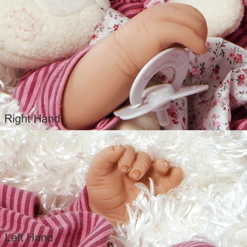 Lifelike Newborn Baby Doll, Little Princess, GentleTouch Vinyl, 17 inch Paradise Galleries Reborn