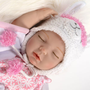 Paradise Galleries Realistic Doll Lullaby Llama Magnetic Pacifier