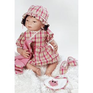 Realistic Baby Doll, Madelyn, 21" in GentleTouch Vinyl & Weighted Body