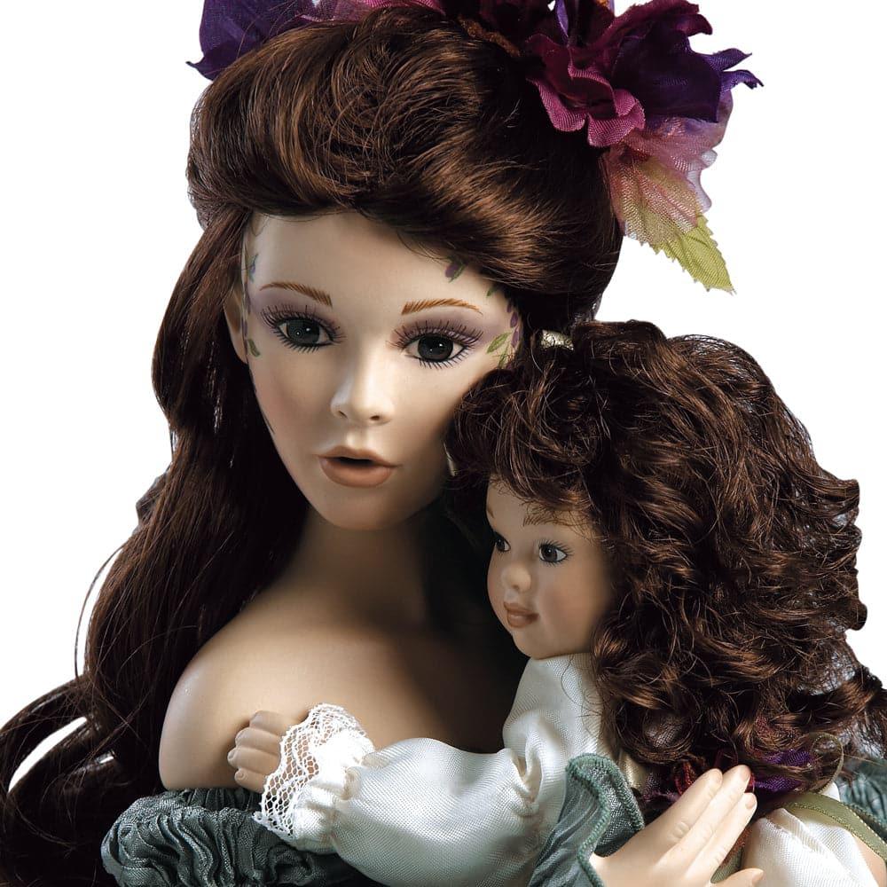 Paradise Galleries Porcelain Doll Mother Earth Daughter