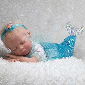 Mermaid Doll "Mystic Mermaid" 20 inch Lifelike Doll - Paradise Galleries