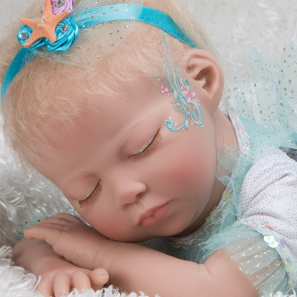 Reborn mermaid baby clearance doll