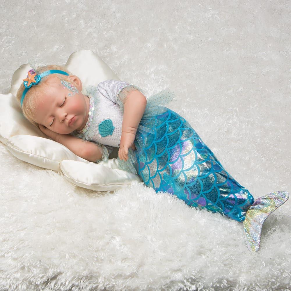 Mermaid Doll "Mystic Mermaid" 20 inch Lifelike Doll - Paradise Galleries