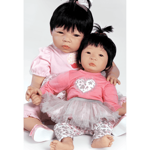 Asian Baby Doll, Nischi's Little Sister, 17 inch Vinyl, Weighted Body