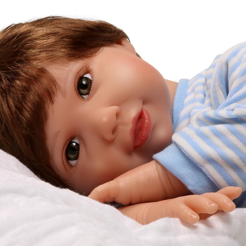 Realistic Toddler Boy Baby Doll - 20" Noah's Ark - Paradise Galleries