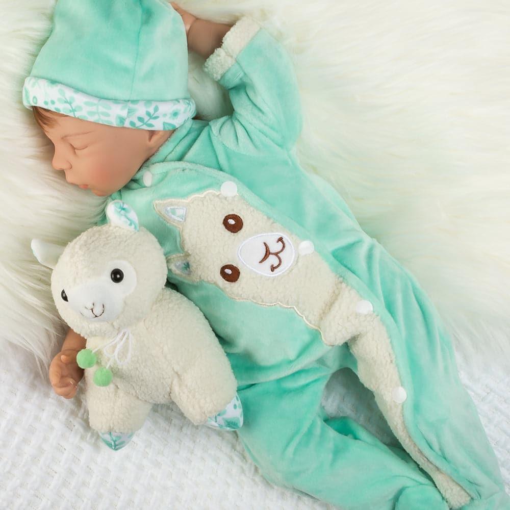 Realistic Baby Doll - 18" Paradise Galleries Reborn - Pajama Llama