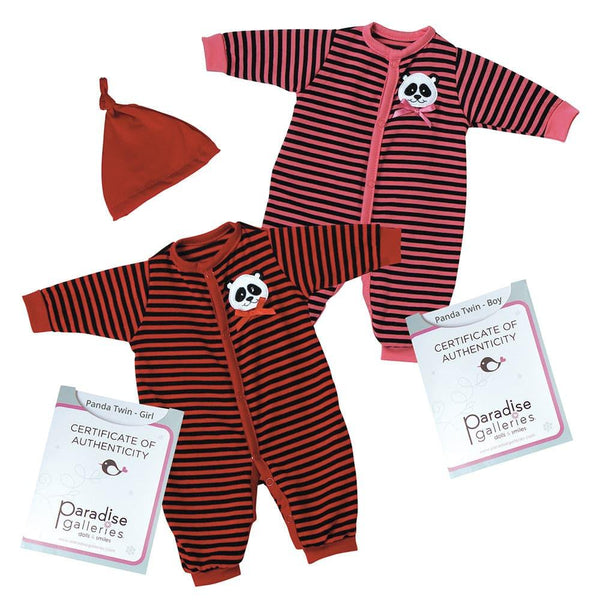 Panda Bear Pajamas for American Girl Doll and 18-inch Doll Panda