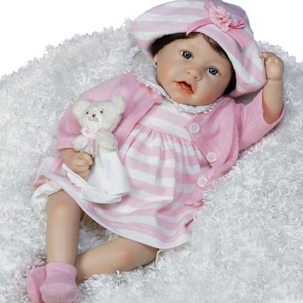 Lifelike GentleTouch Vinyl Toddler Doll - Penelope, 21 inch, Paradise Galleries Reborn